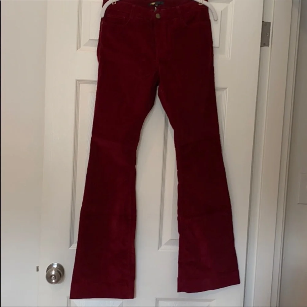 Maje Paris Flared Corduroy Jeans - Picture 3 of 5